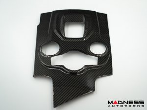 Alfa Romeo Giulia One Piece Complete Console Trim Kit - Carbon Fiber - Pre '20 models - Feroce Carbon